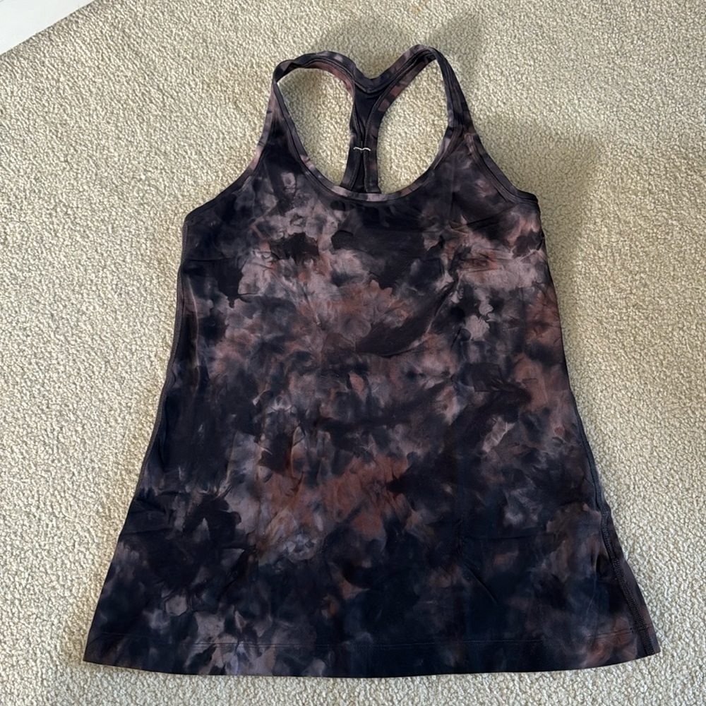 Tye dyed lululemon cool racerback - size 8